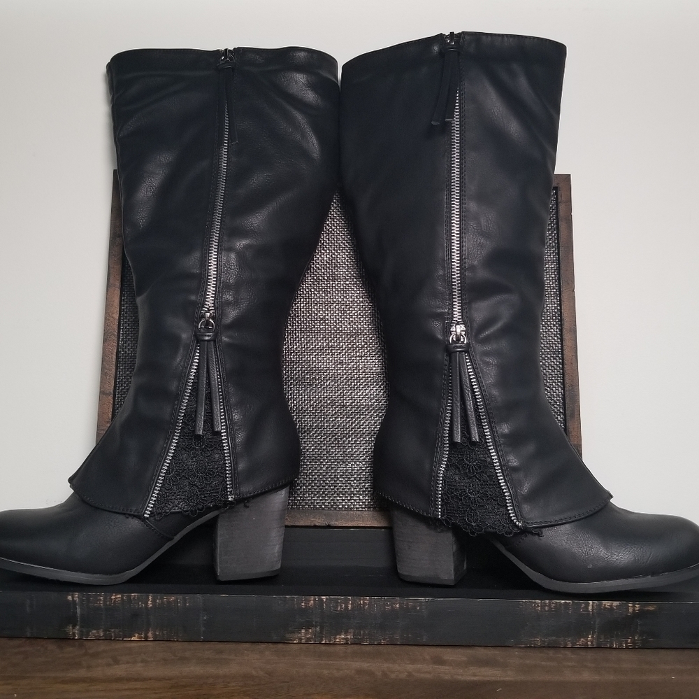 Southern Sass Block Heel Boots